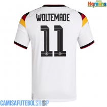 Camisa de time de futebol Alemanha Nick Woltemade #11 Replicas 1º Equipamento Mundo 2026 Manga Curta
